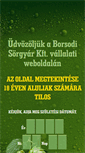 Mobile Screenshot of borsodisorgyar.hu